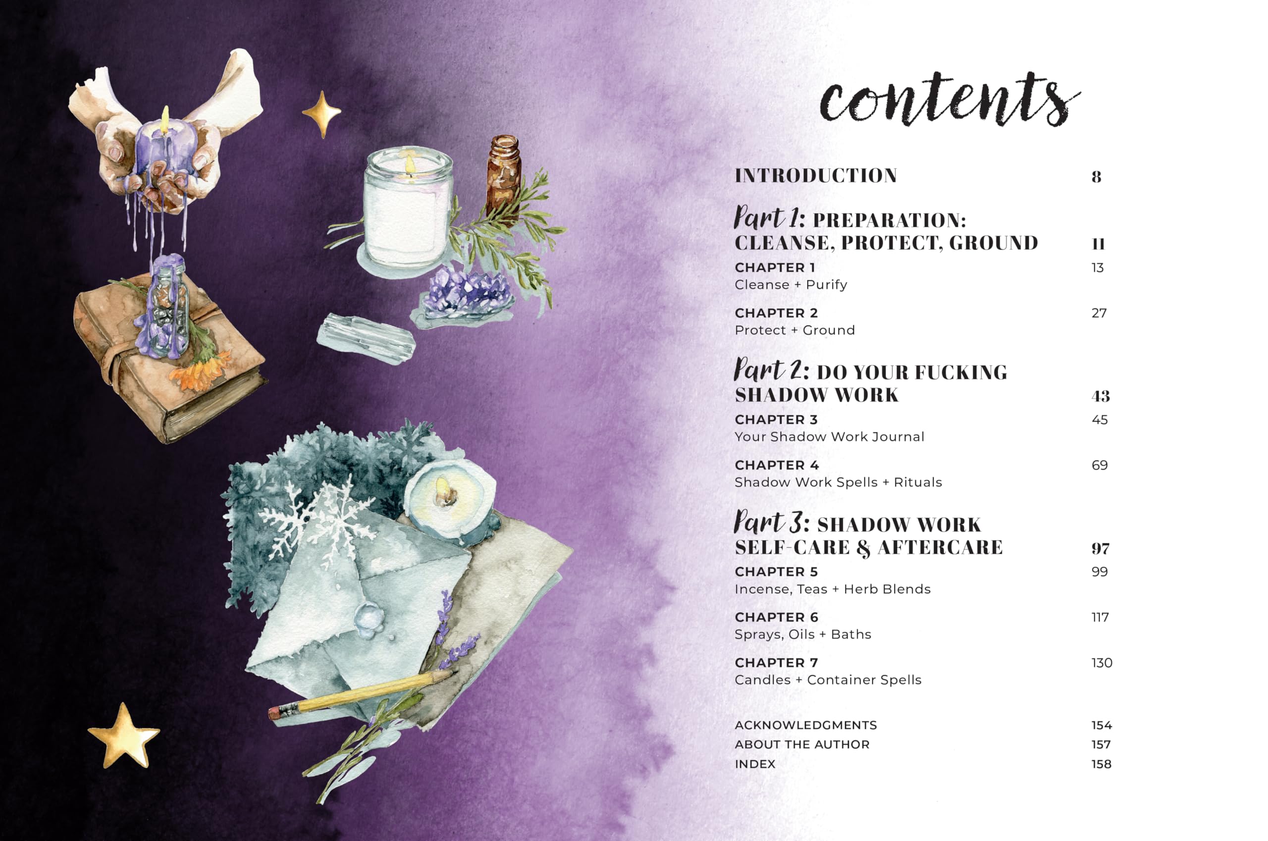 The Lazy Witchcraft Guide to Shadow Work : 75 Prompts, Spells, and Rituals for Inner Transformation, Healing, and Self-Care