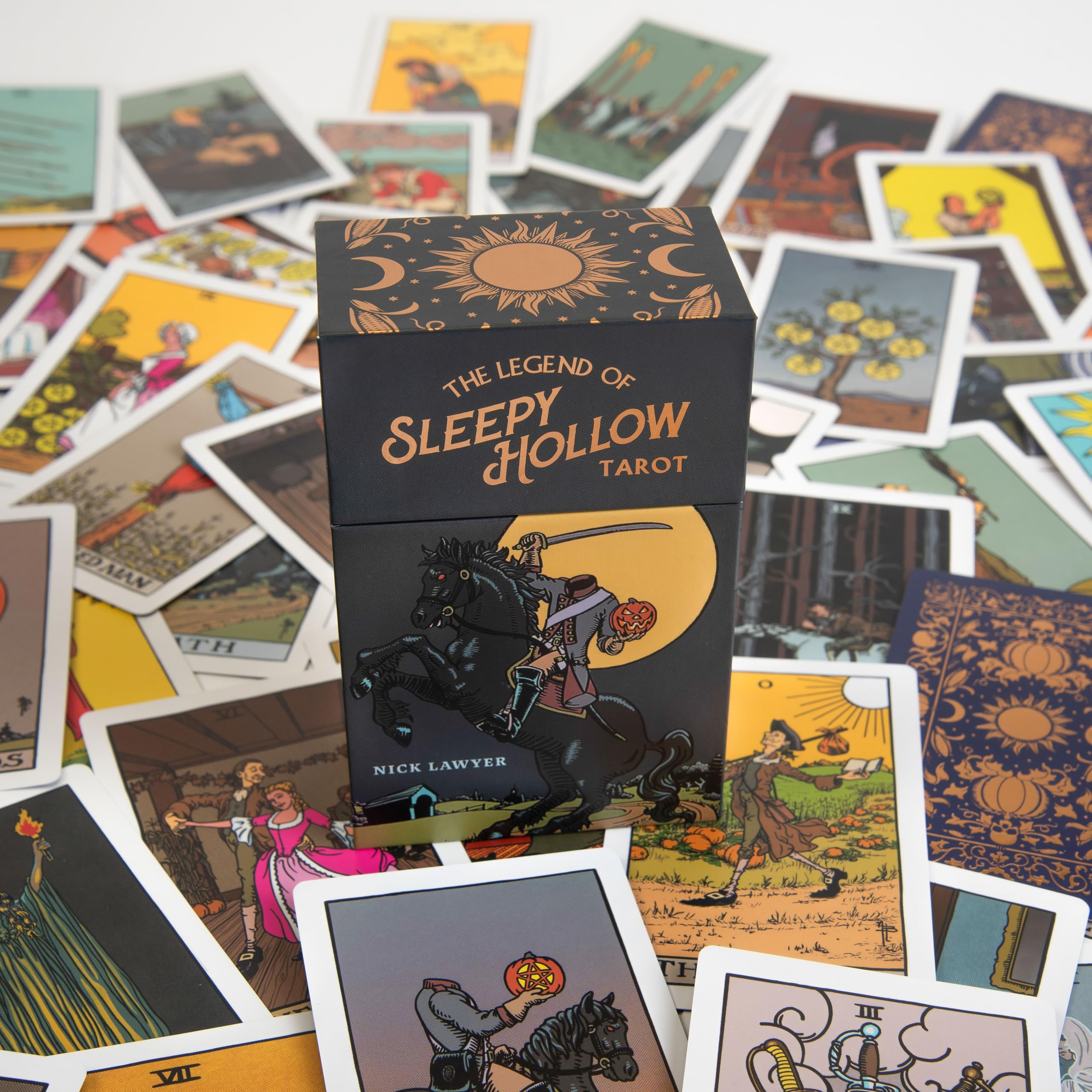 The Legend of Sleepy Hollow Tarot—Headless Horseman Edition (Tarot Deck and Guidebook Box Set) - Sold by Witch, Please!