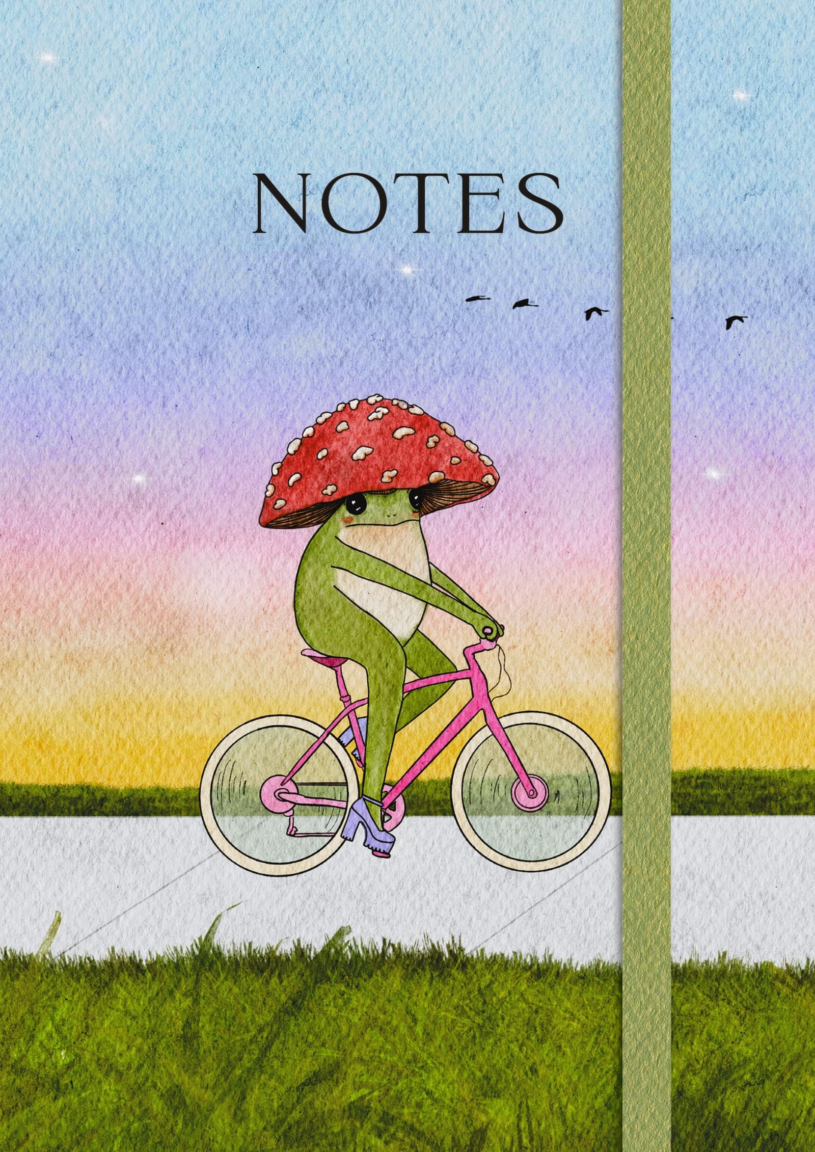The Little Frog Notebook : A Beautiful 160-Page Lined Notebook Featuring the Internet’s Beloved Mushroom Frog, from the Artist Maybell Eequay