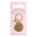 The Magic Is In You Rose Quartz Crystal Keyring From Witch, Please!