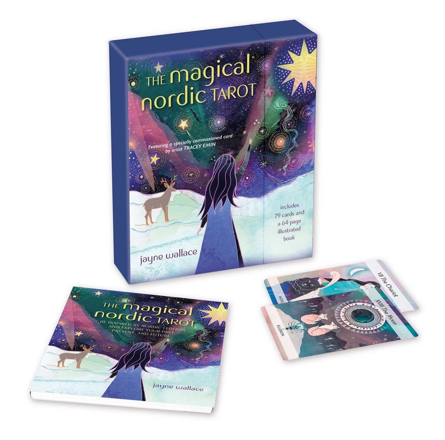 The Magical Nordic Tarot : Includes a Full Deck of 79 Cards and a 64-Page Illustrated Book - Sold by Witch, Please!