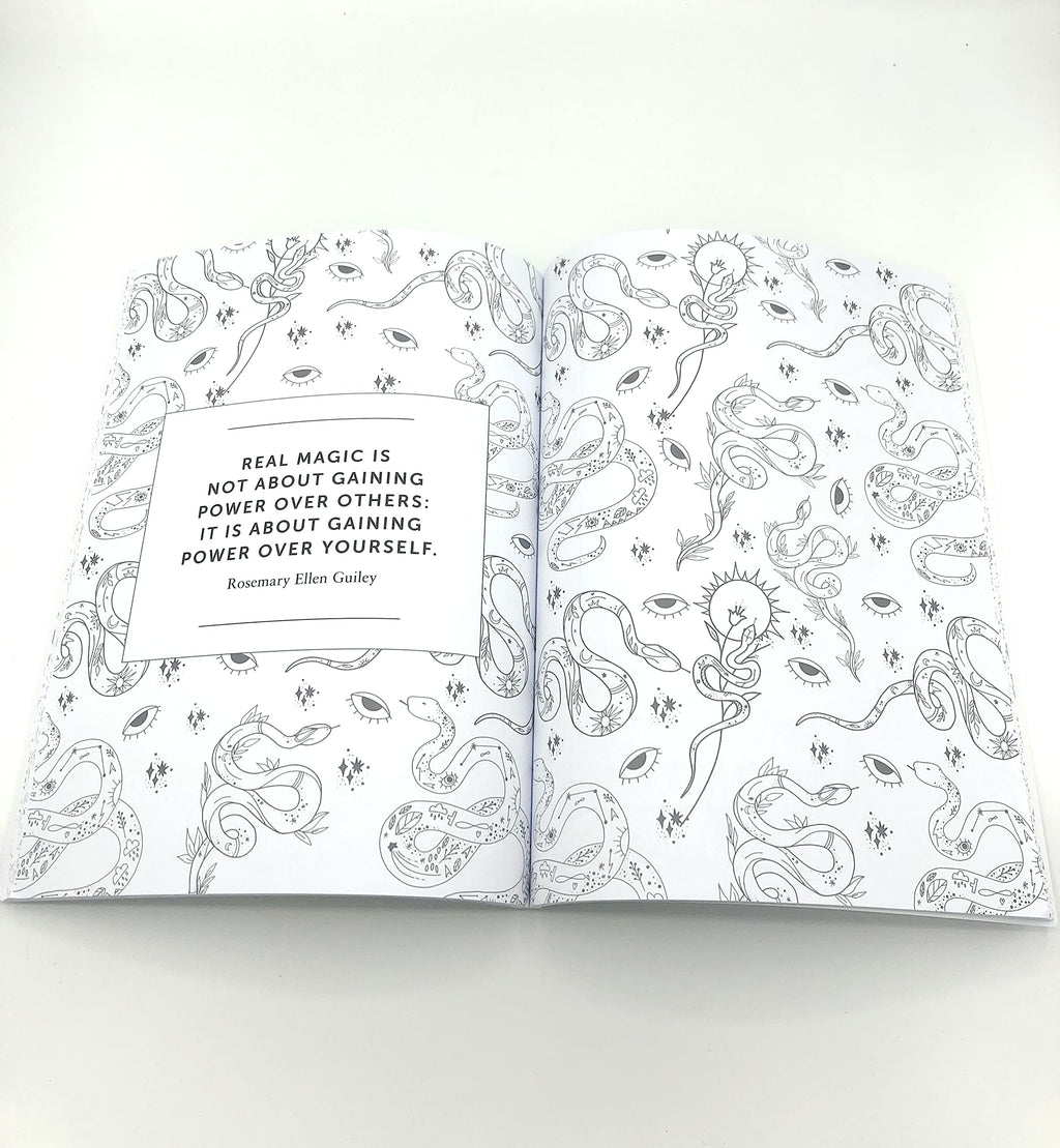 The Magick Colouring Book : A Spellbinding Journey of Colour and Creativity