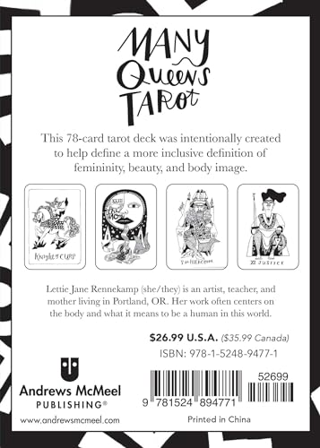 The Many Queens Tarot Multiple-component retail product Book