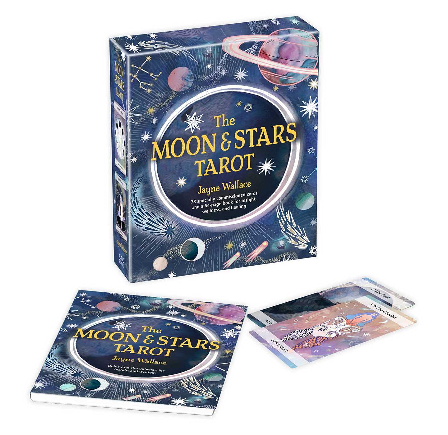 The Moon & Stars Tarot: Includes a Full Deck of 78 Specially Commissioned Cards and 64-Page Illustrated Book