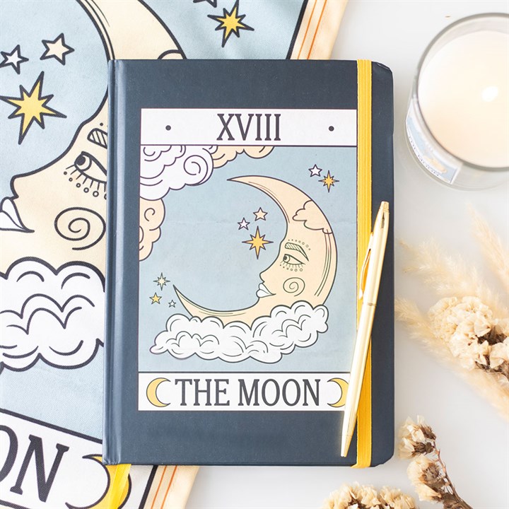 The Moon Vintage Tarot A5 Notebook at Witch, Please!.