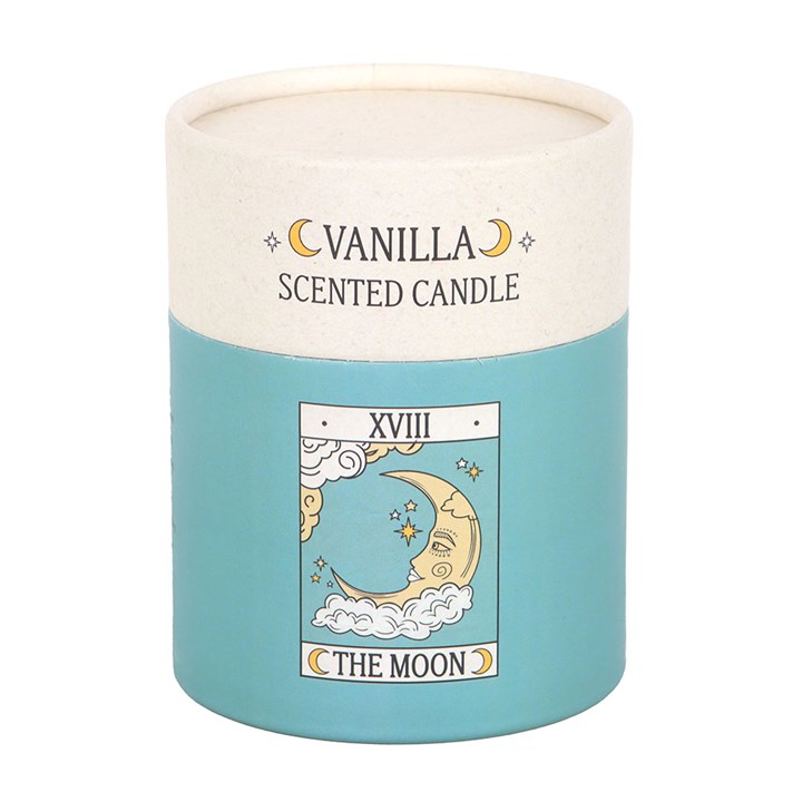 The Moon Vintage Tarot Vanilla Candle - Candle