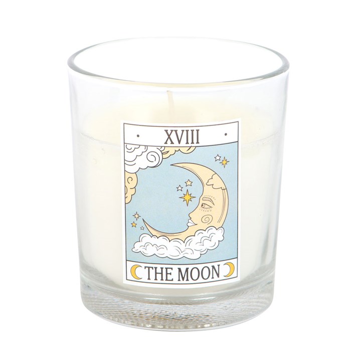 The Moon Vintage Tarot Vanilla Candle - Candle