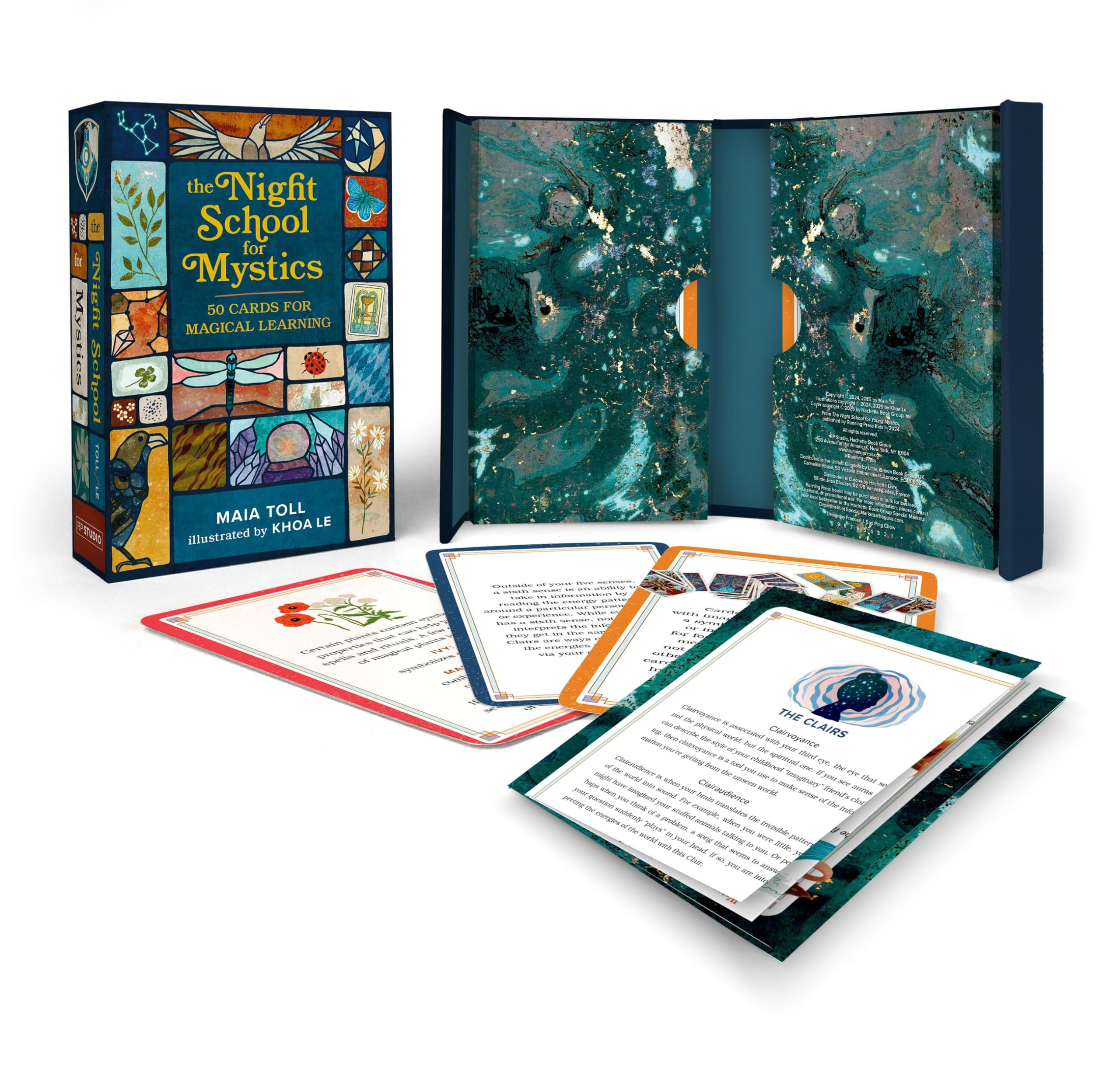 The Night School for Mystics: 50 Cards Magical Learning Multiple-component retail product Book