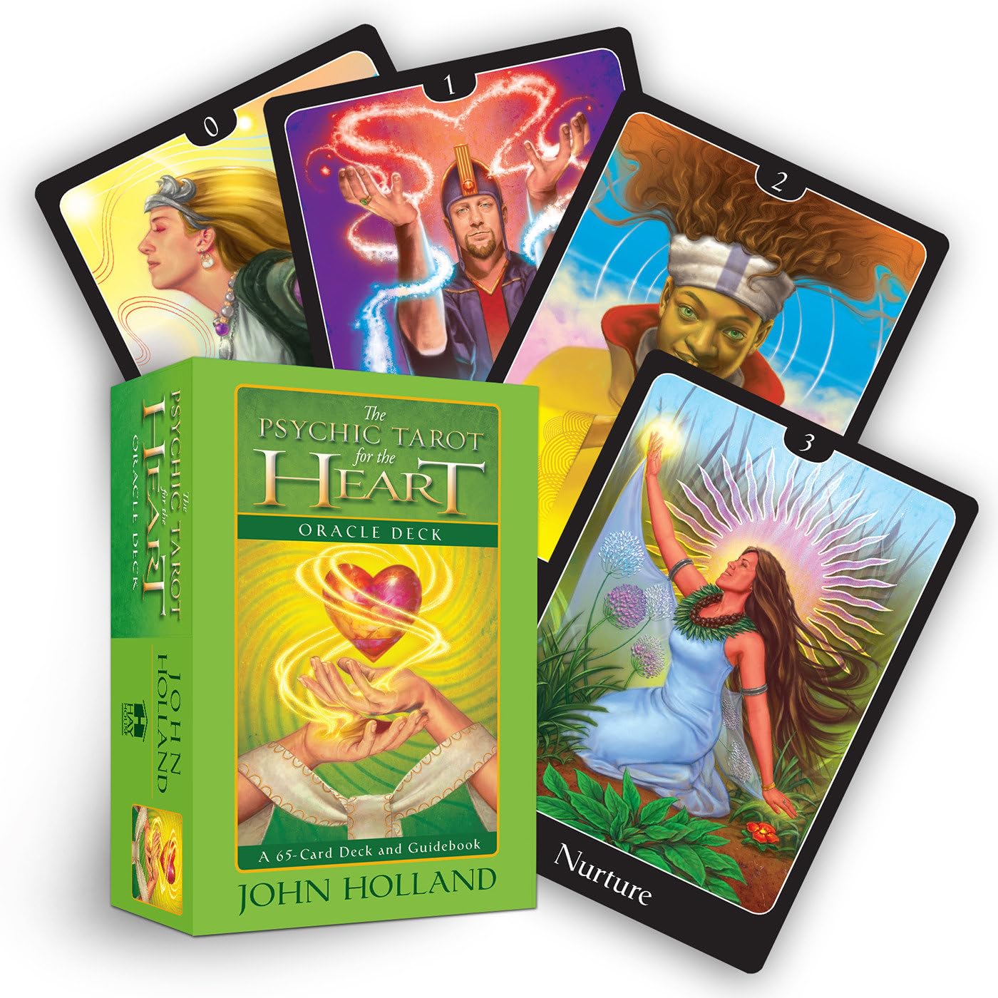 The Psychic Tarot for the Heart Oracle Deck Cards Book