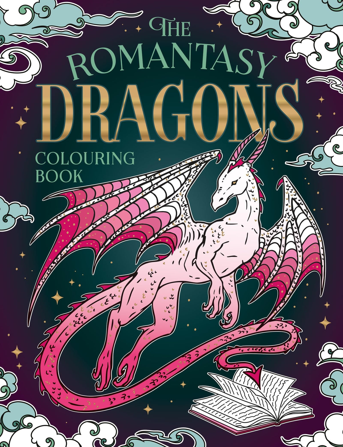 The Romantasy Dragons Colouring Book : A Fantastical Journey of Colour and Creativity