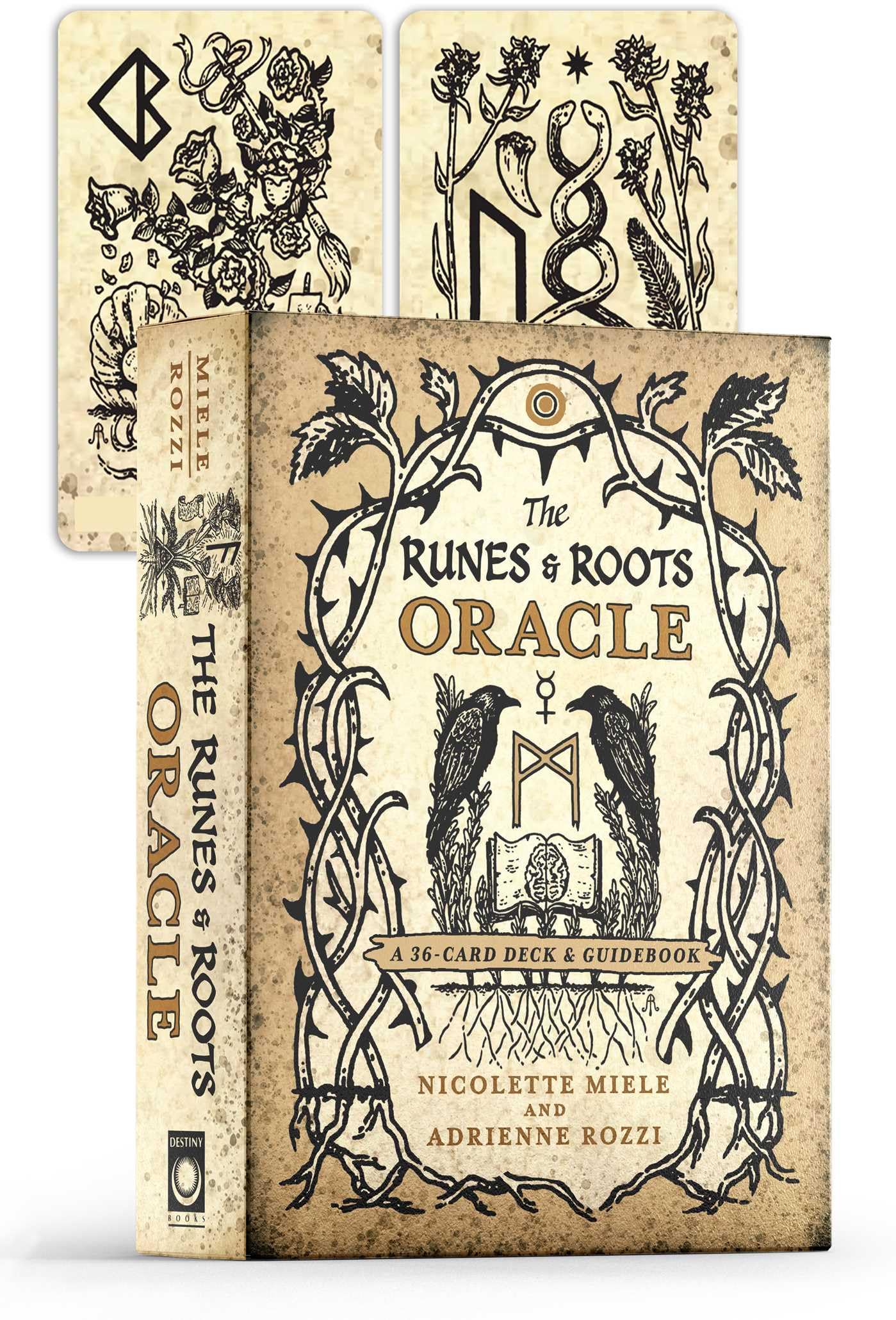 The Runes and Roots Oracle : A 36-Card Deck and Guidebook