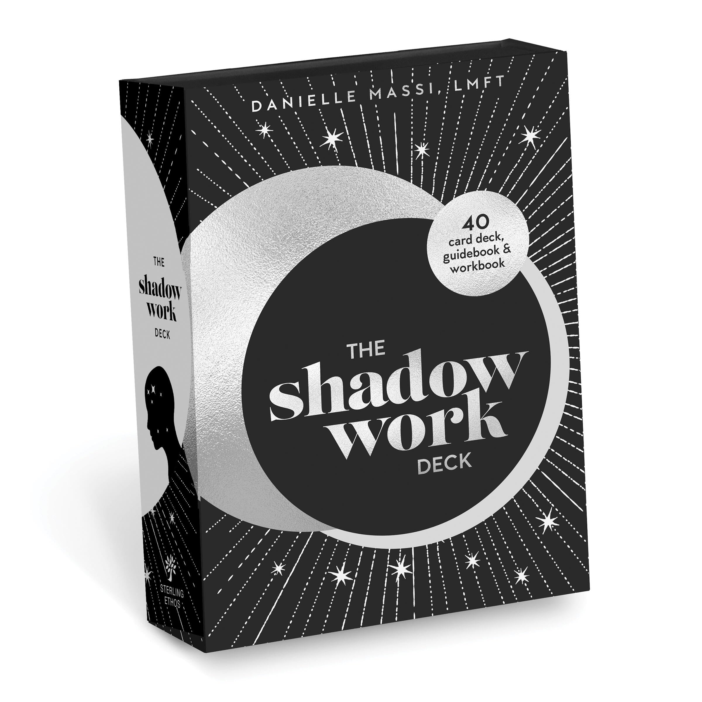 The Shadow Work Deck: 40-Card Guidebook & Workbook Cards