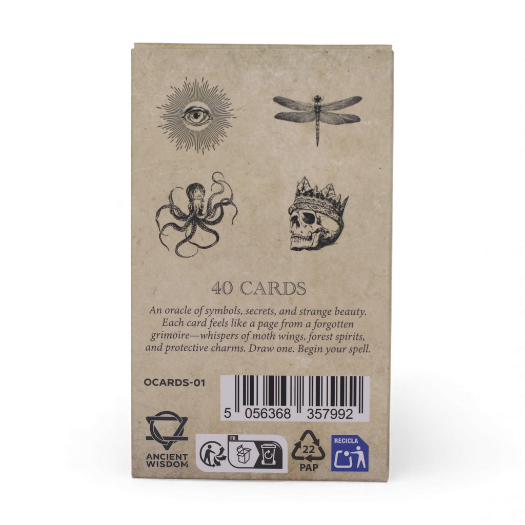 The Spellbook Oracle Cards- Witchcraft Deck Cards