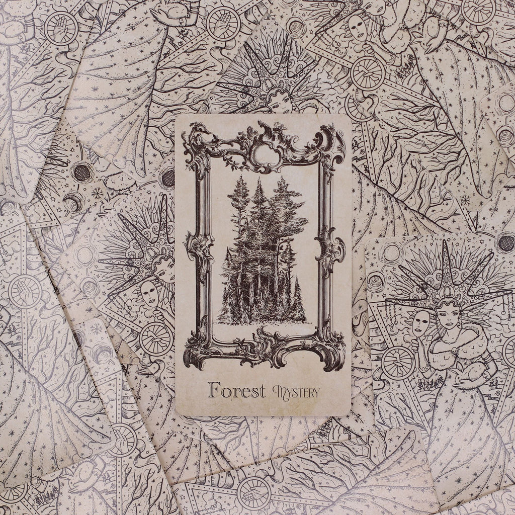 The Spellbook Oracle Cards- Witchcraft Deck Cards