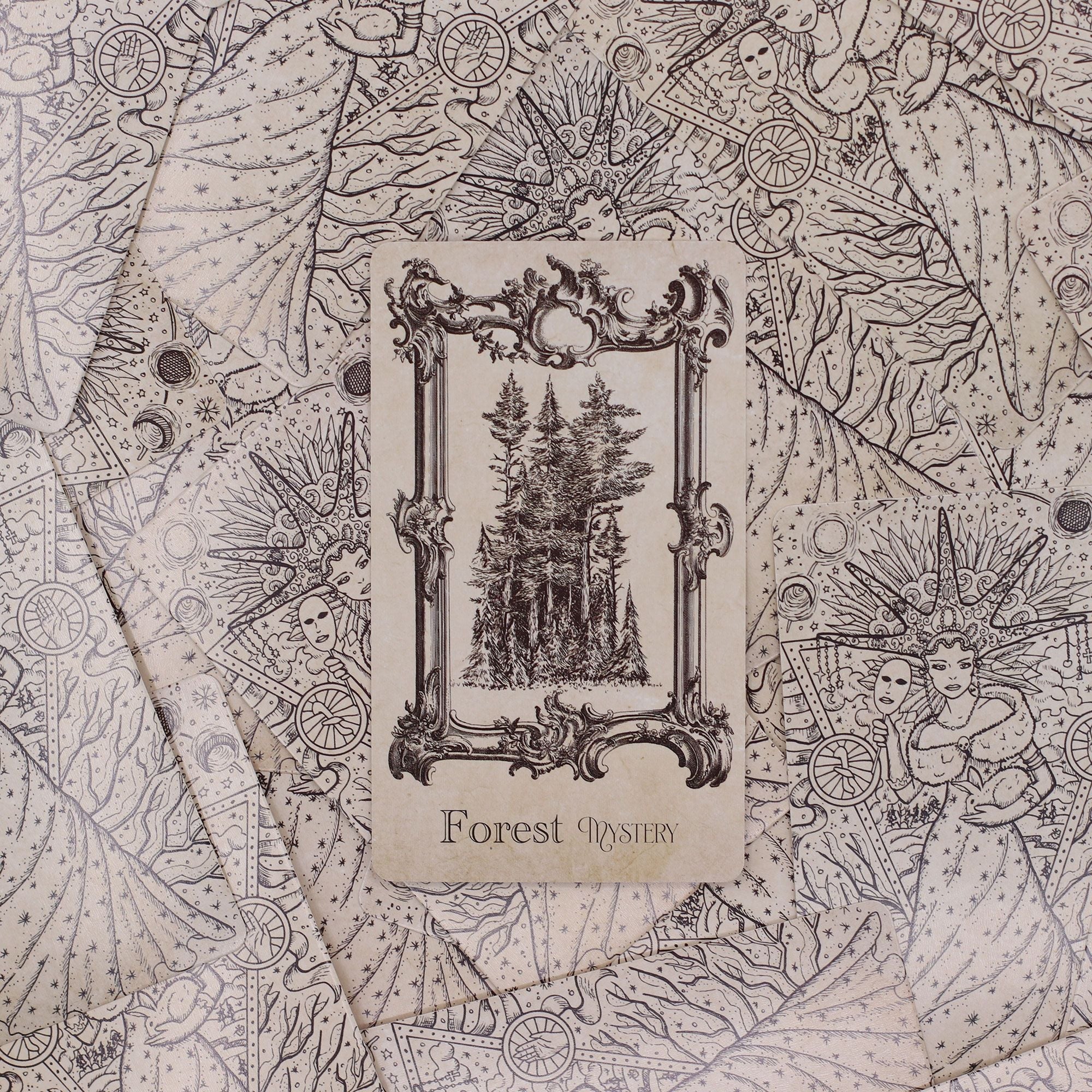 The Spellbook Oracle Cards- Witchcraft Deck Cards