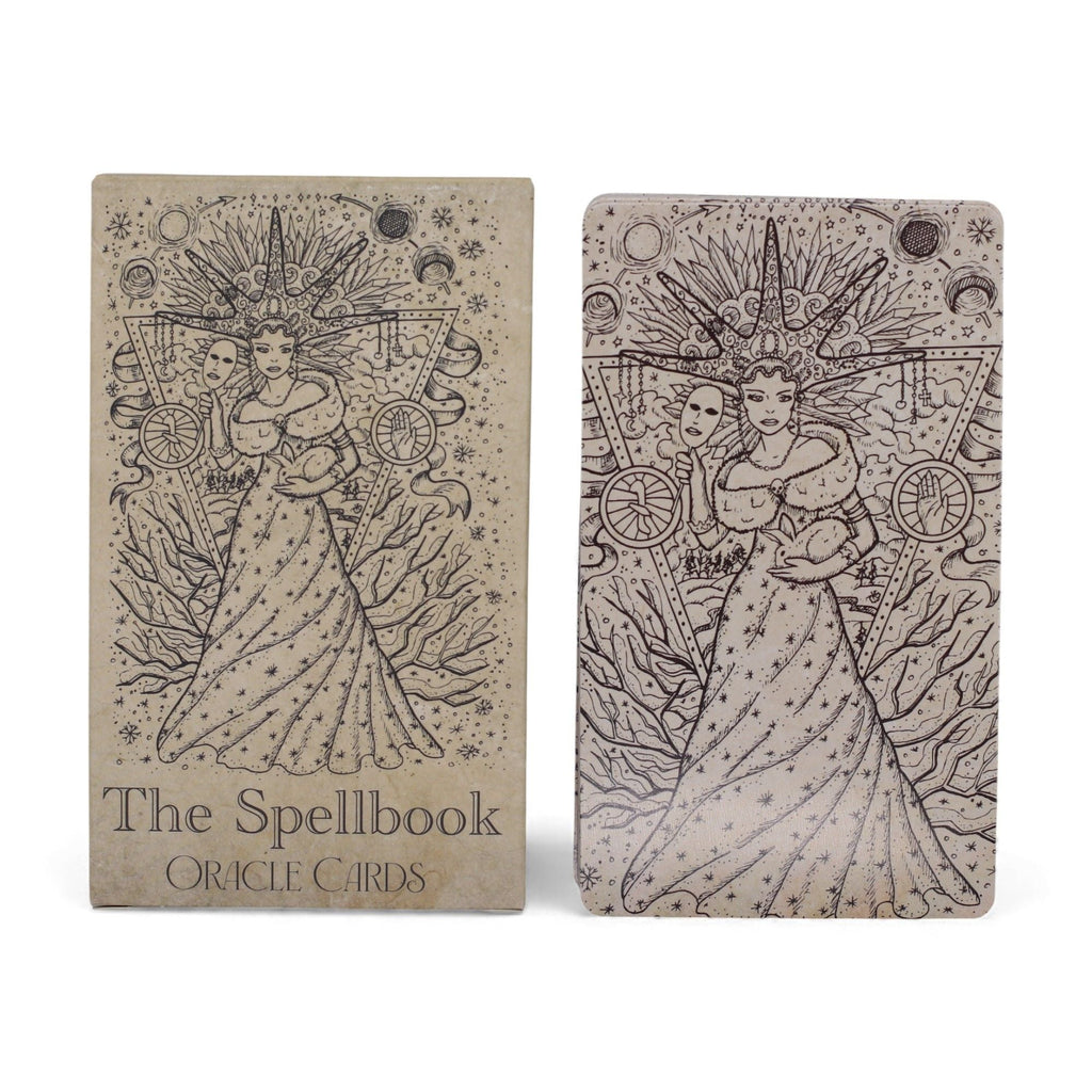 The Spellbook Oracle Cards- Witchcraft Deck Cards