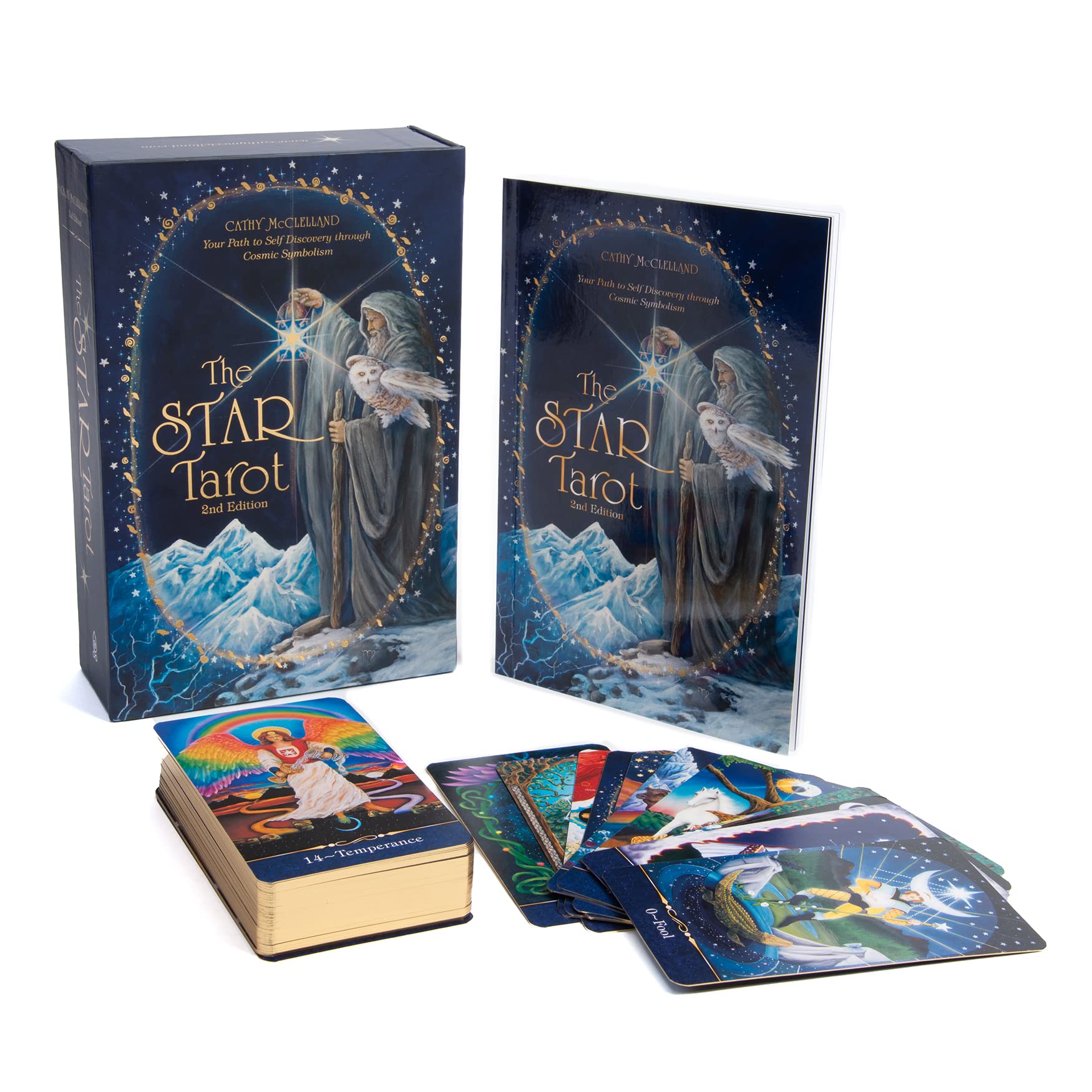 The Star Tarot: Your Path to Self-Discovery through Cosmic Symbolism Multiple-component retail product, part(s) enclose