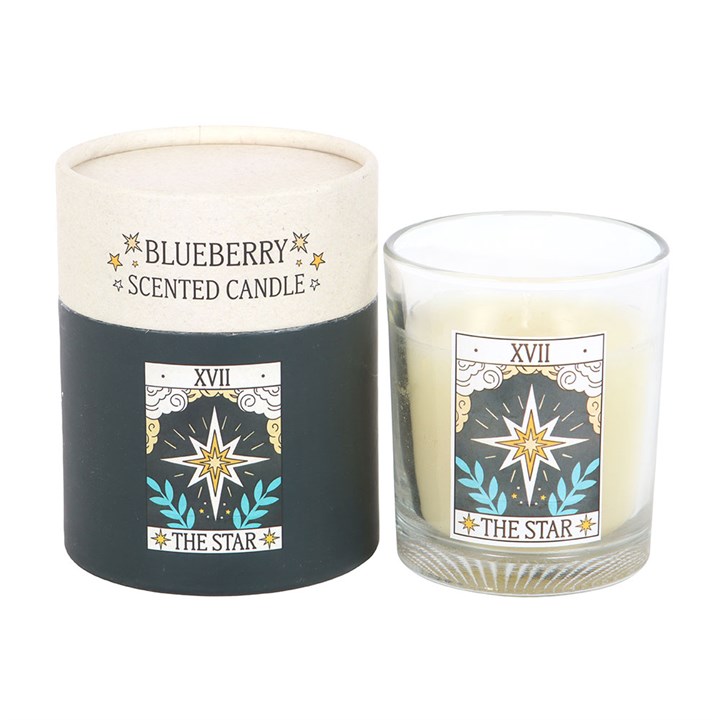 The Star Vintage Tarot Blueberry Candle - Candle