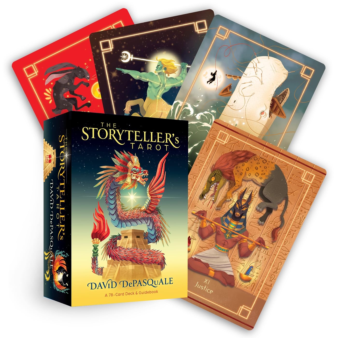The Storyteller's Tarot : A 78-Card Deck & Guidebook - Sold by Witch, Please!