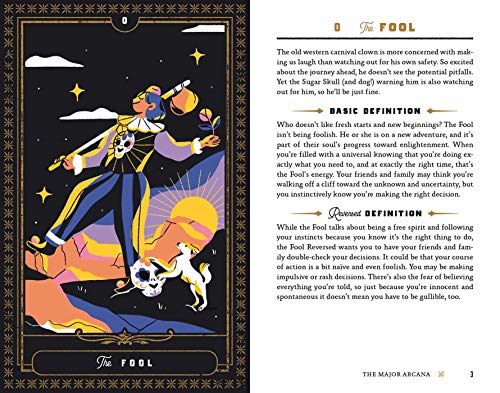 The Sugar Skull Tarot Deck and Guidebook Paperback / softback Book