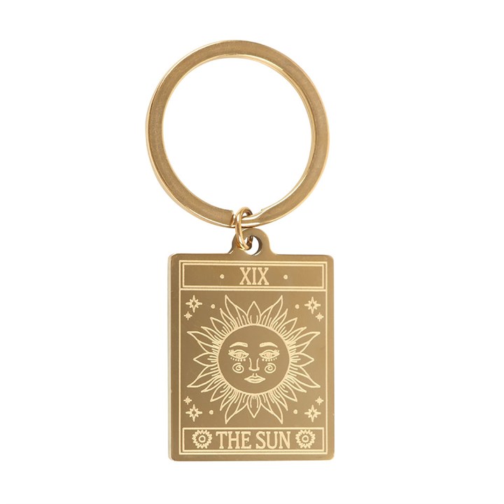 The Sun Vintage Tarot Keyring at Witch, Please!.