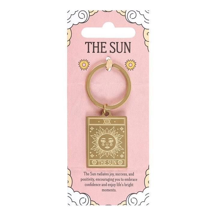 The Sun Vintage Tarot Keyring at Witch, Please!.