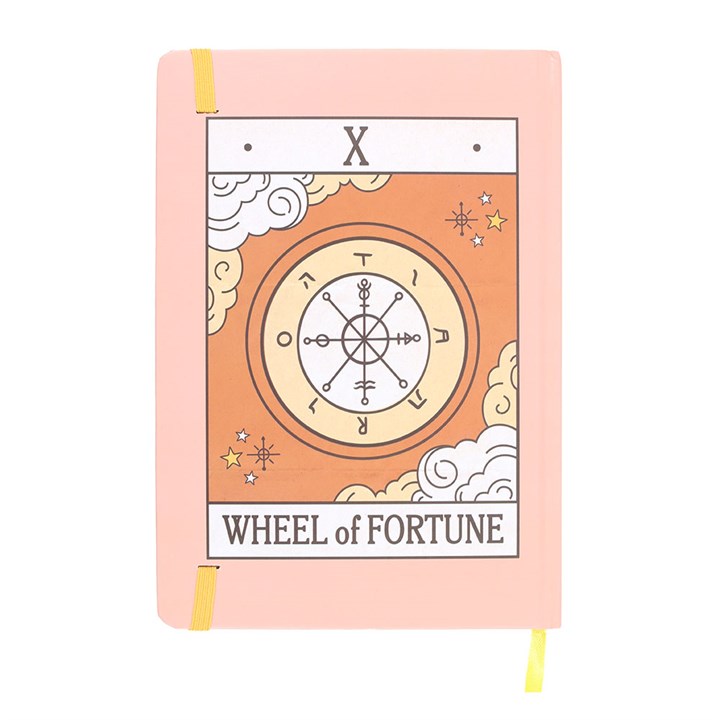 The Wheel of Fortune Vintage Tarot A5 Notebook at Witch, Please!.