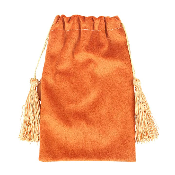 The Wheel of Fortune Vintage Tarot Velvet Drawstring Bag at Witch, Please!.