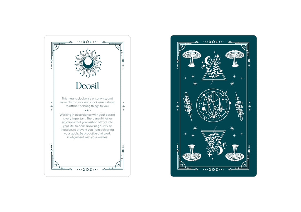 The Witch-Ionary Oracle Deck : A 52-Card Guide to Magickal Meanings & Messages