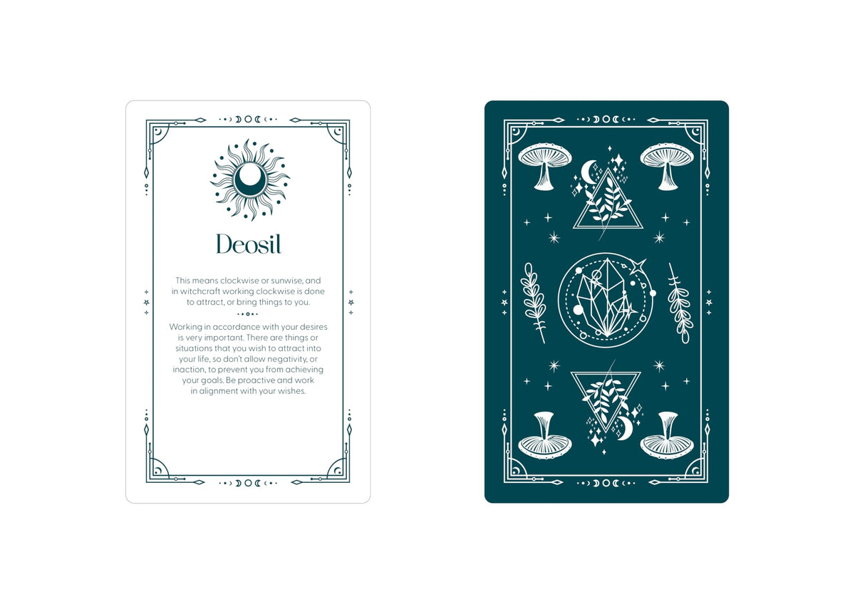 The Witch-Ionary Oracle Deck : A 52-Card Guide to Magickal Meanings & Messages