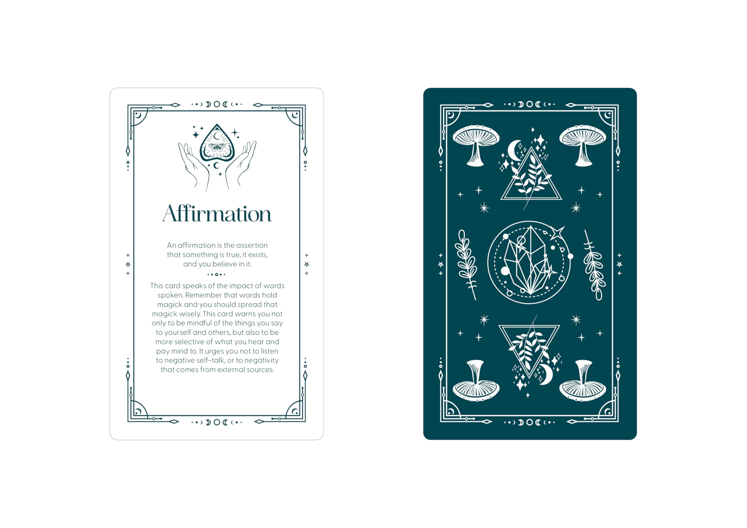 The Witch-Ionary Oracle Deck : A 52-Card Guide to Magickal Meanings & Messages