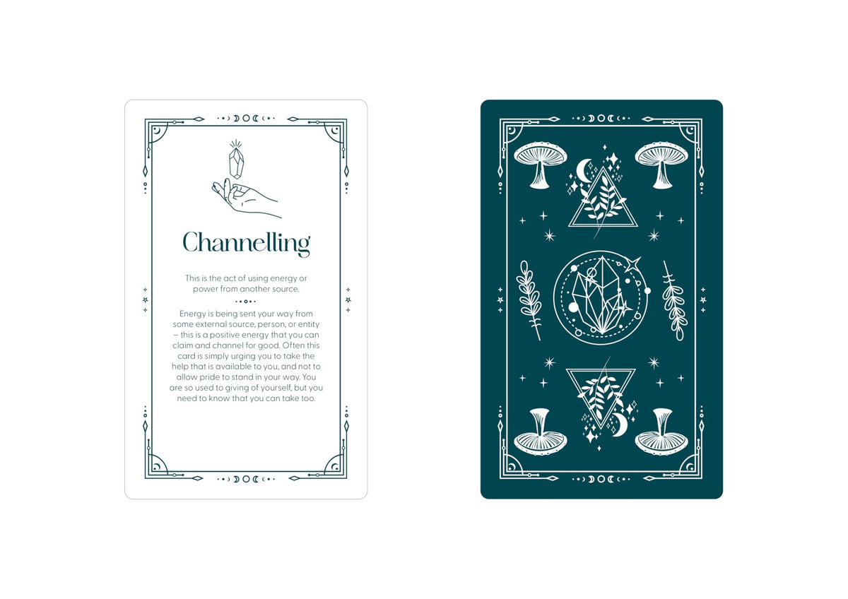The Witch-Ionary Oracle Deck : A 52-Card Guide to Magickal Meanings & Messages
