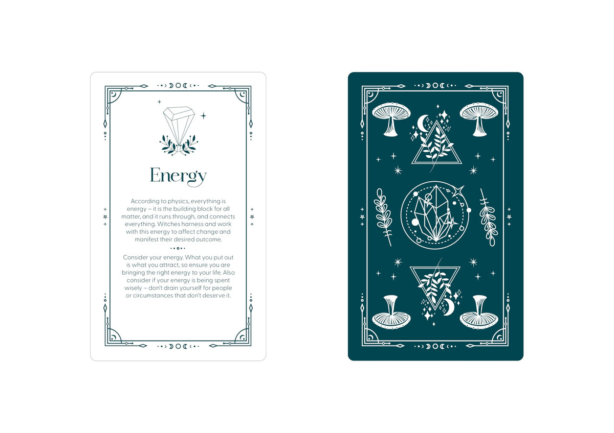 The Witch-Ionary Oracle Deck : A 52-Card Guide to Magickal Meanings & Messages