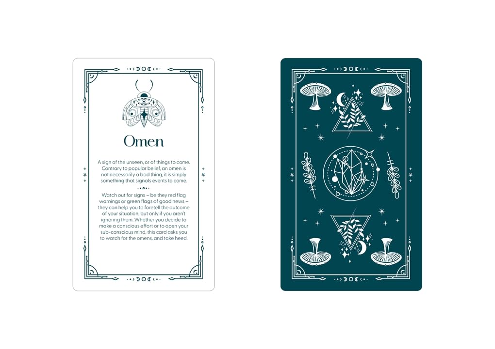 The Witch-Ionary Oracle Deck : A 52-Card Guide to Magickal Meanings & Messages
