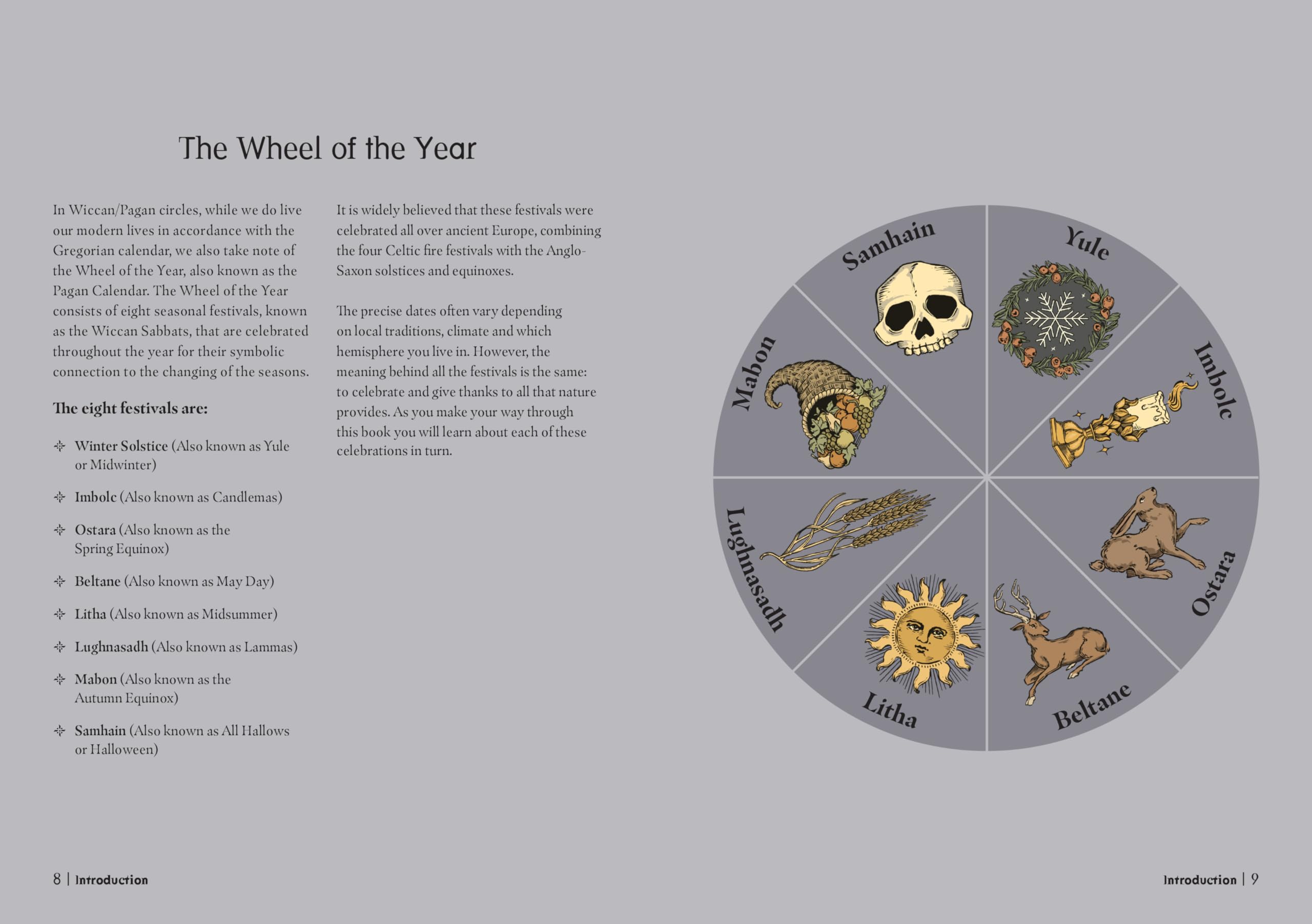 The Witchcraft Almanac : Seasonal spells and magical rituals for every day of the year