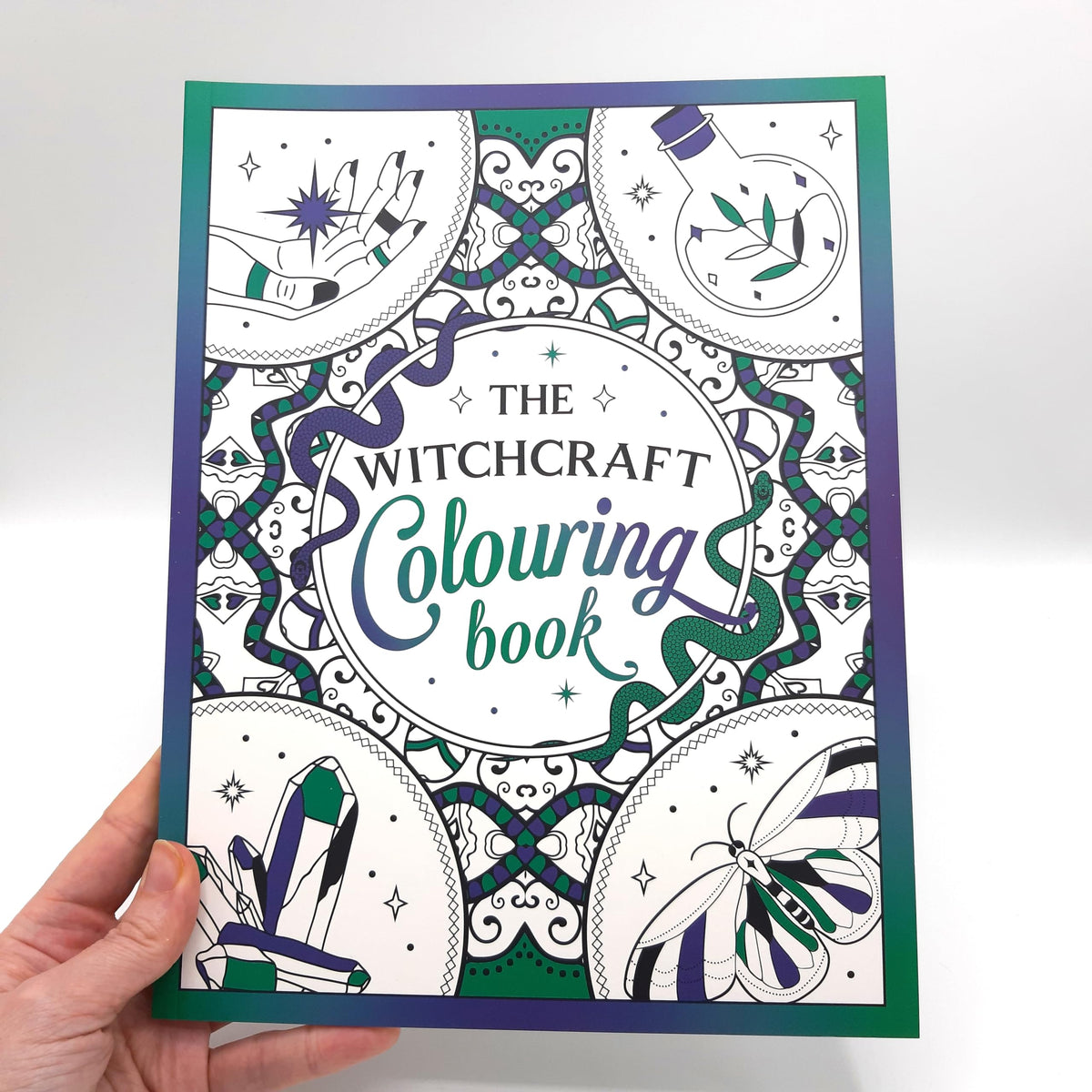 The Witchcraft Colouring Book : A Magickal Journey of Colour and Creativity
