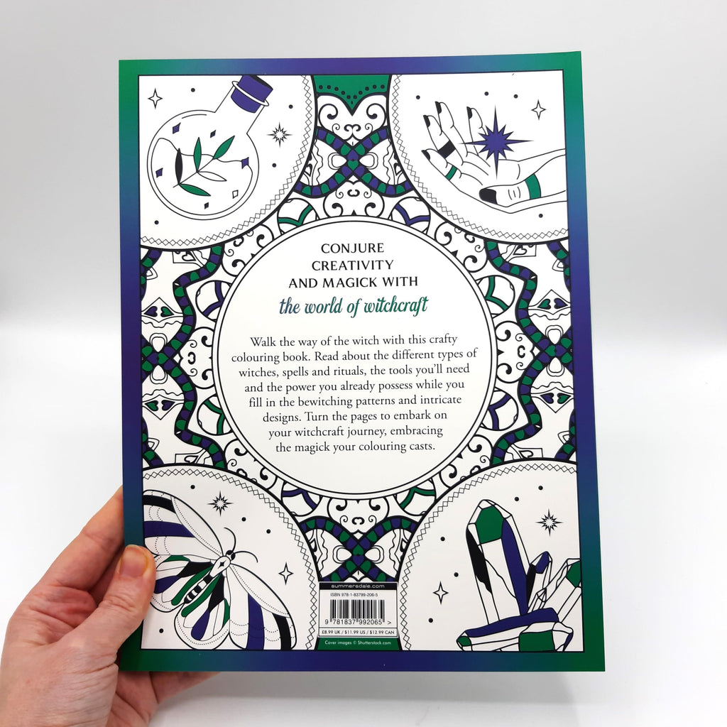 The Witchcraft Colouring Book : A Magickal Journey of Colour and Creativity