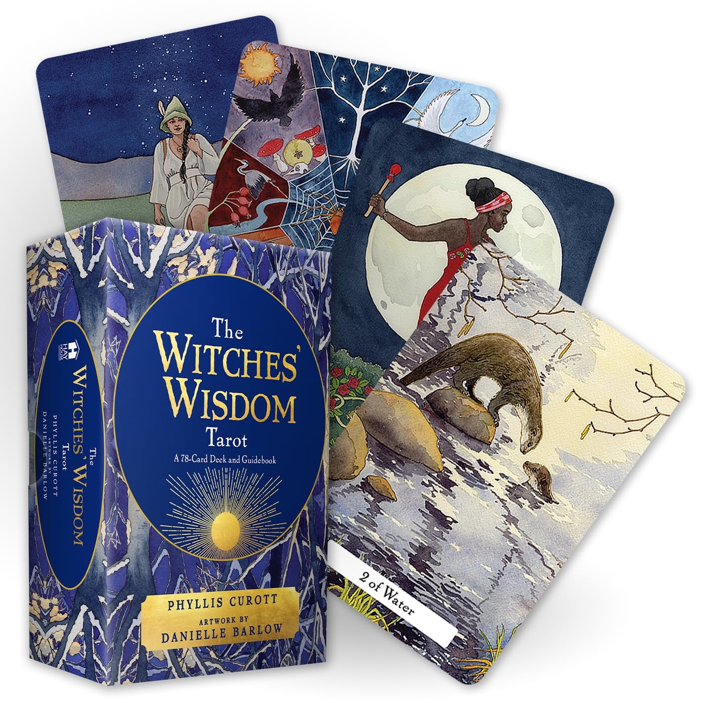 The Witches’ Wisdom Tarot (Standard Edition): A 78-Card Deck and Guidebook Cards