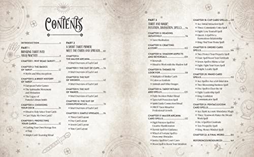 The Witch’s Complete Guide to Tarot: Unlock Your Intuition and Discover the Power of Volume 2 Hardback Book