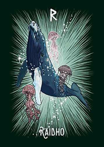 The Witch’s Familiar Runic Oracle: A 24-Card Deck and Guidebook Cards