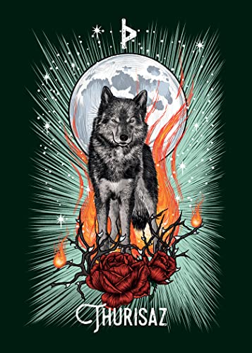 The Witch’s Familiar Runic Oracle: A 24-Card Deck and Guidebook Cards