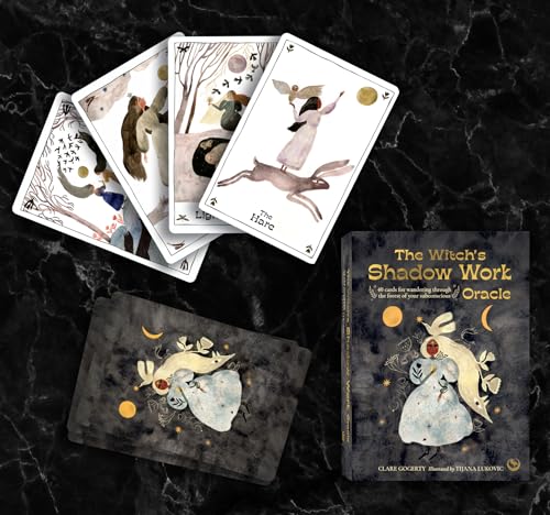 The Witch’s Shadow Work Oracle: 40 cards for wandering through the forest of your subconscious Kit Book