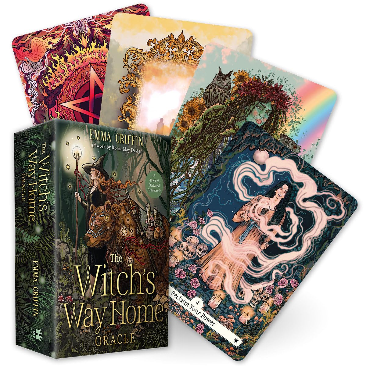 The Witch's Way Home Oracle : A 44-Card Deck and Guidebook