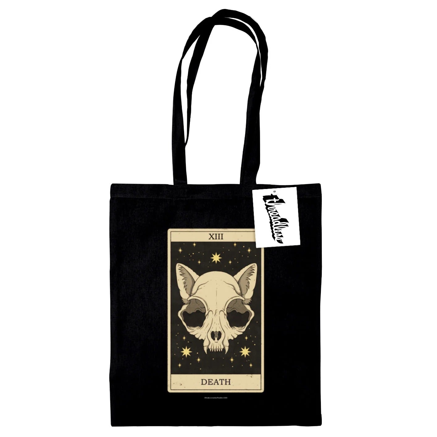 Thiago Correa (Death Tarot) Black Tote Bag Bags