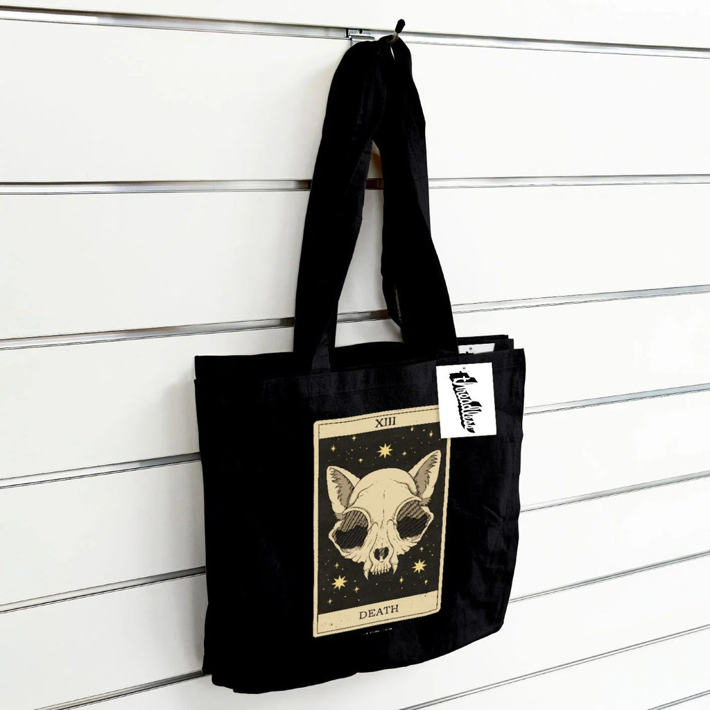 Thiago Correa (Death Tarot) Black Tote Bag Bags