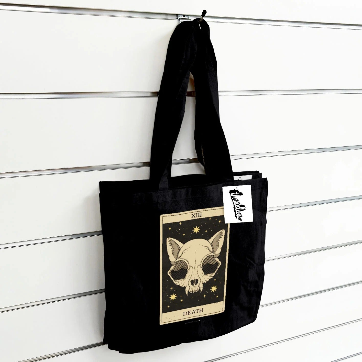 Thiago Correa (Death Tarot) Black Tote Bag Bags