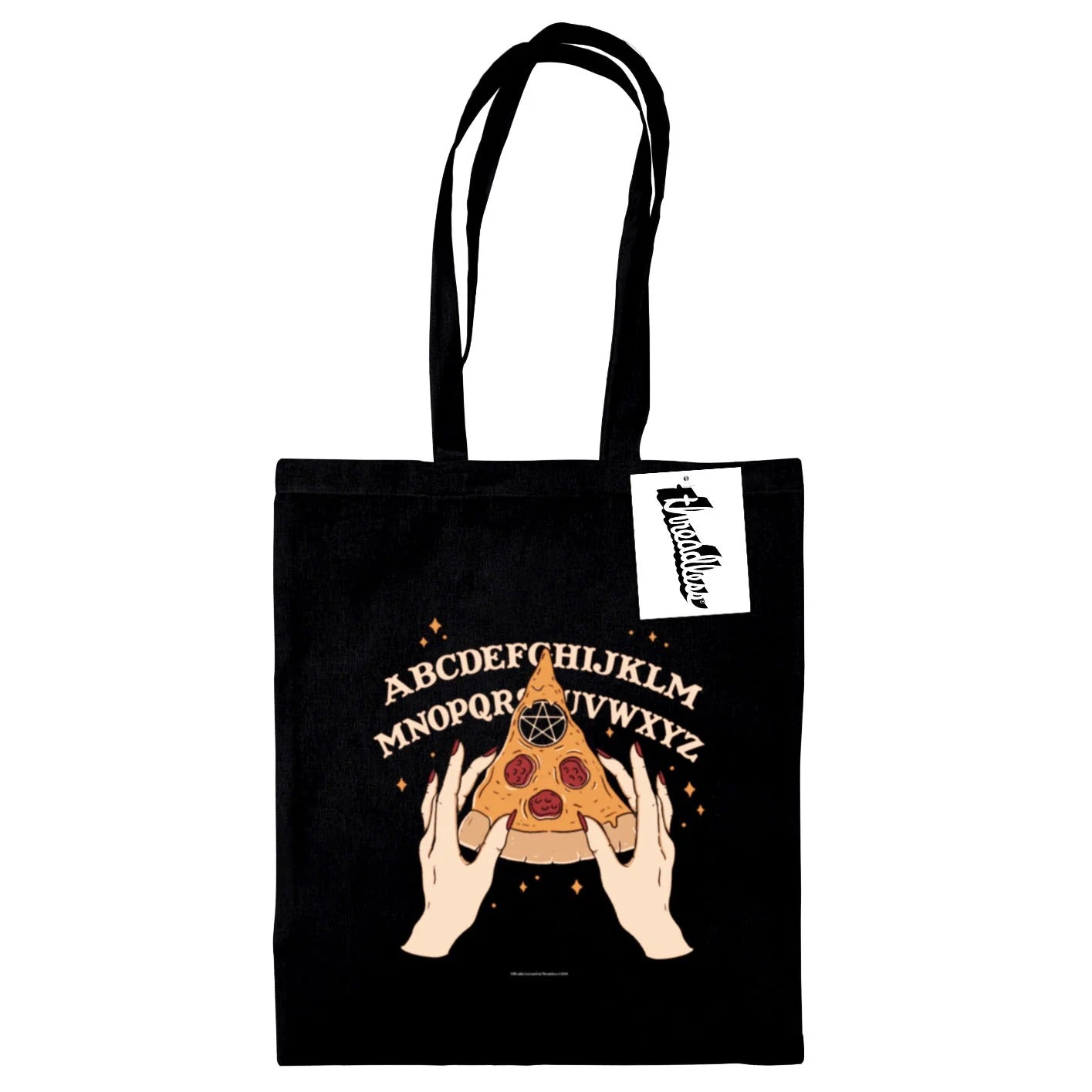 Thiago Correa (Ouija Pizza) Black Tote Bag Bags