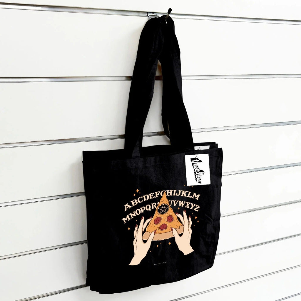 Thiago Correa (Ouija Pizza) Black Tote Bag Bags