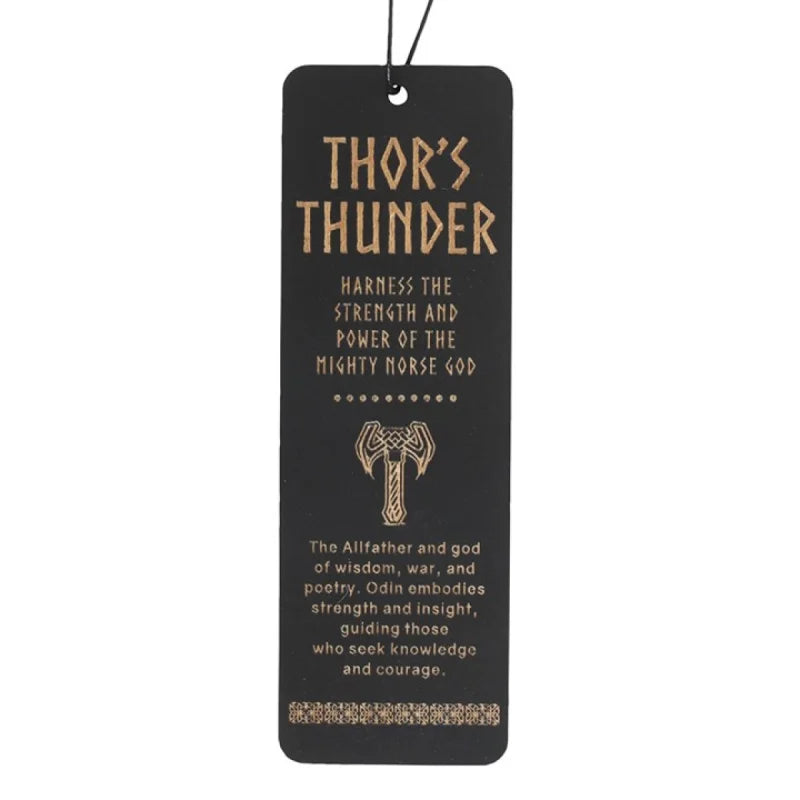 Thor’s Thunder Wooden Bookmark