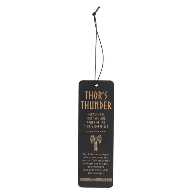 Thor’s Thunder Wooden Bookmark